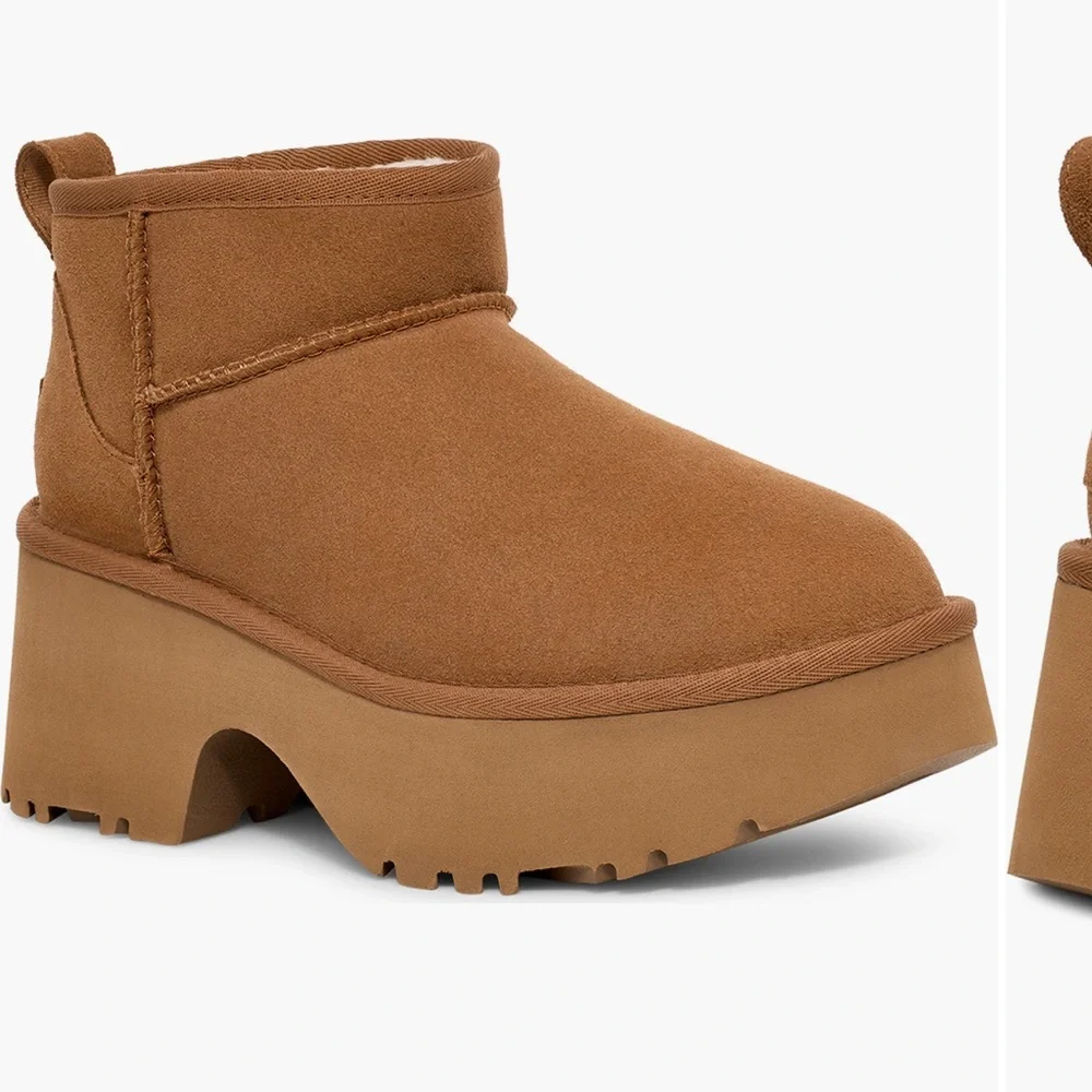 UGG 🔥 Classic ultra mini New Heights Platform Boot